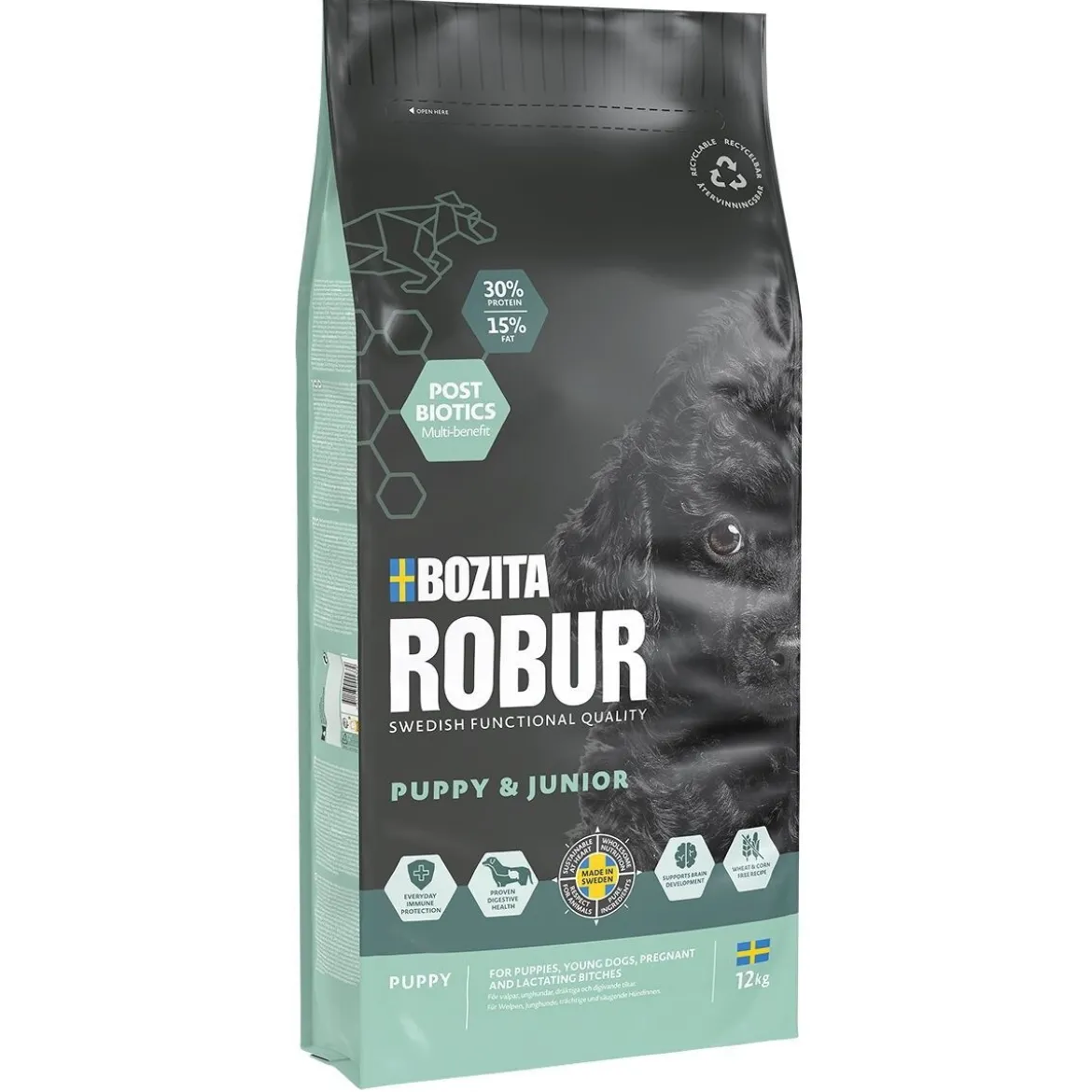 Bozita Robur Puppy & Junior