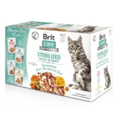 Brit Care Cat gravy Sterilized multipack 12x85 g