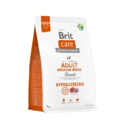 Brit Care Dog Adult Medium Breed Hypoallergenic Lamb 2x12 kg