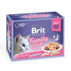 Brit Premium paloja hyytelössä Multipack 12x85g