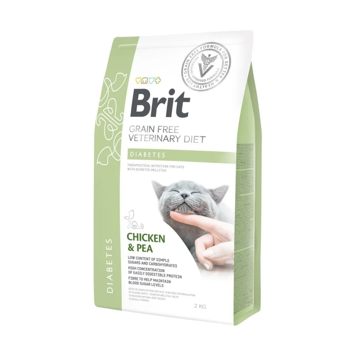 Brit Veterinary Diet Cat Diabetes Grain Free