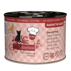 Catz finefood Ragout N°603 hanhi & kalkkuna 190 g