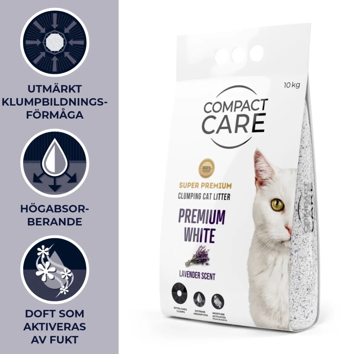 Compact Care Premium White Lavender 4 x 10kg