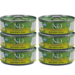 Farmina N&D Cat Prime Wild Boar & Apple 6 x 70 g