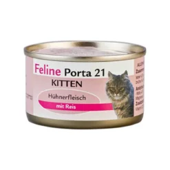 Feline Porta 21 Kitten Kana & Riisi, 90 g