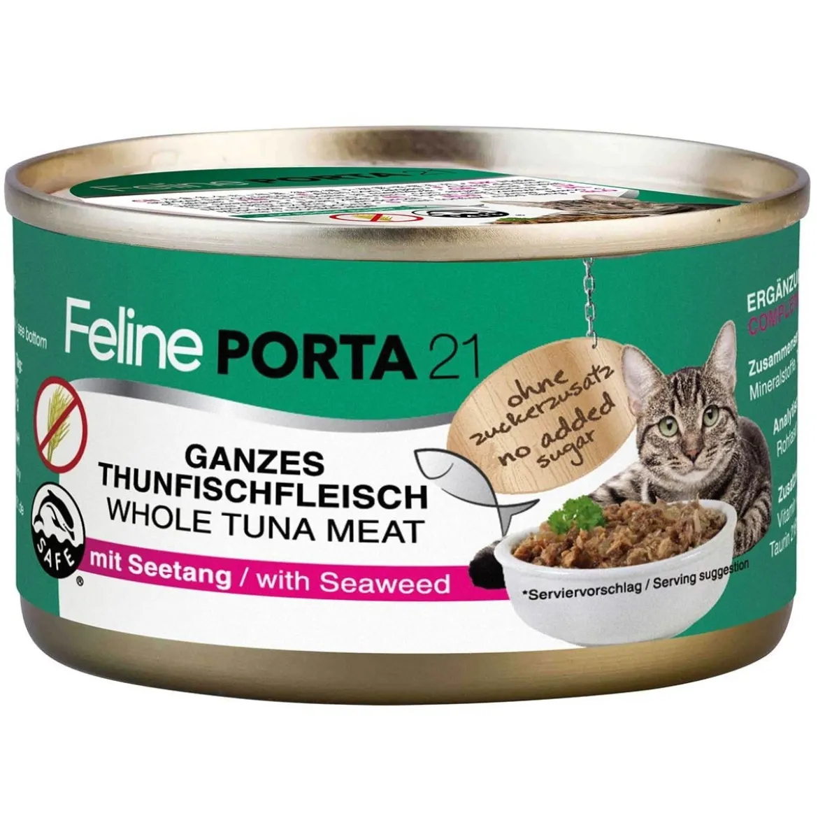 Feline Porta 21 Tonnikala & Merilevä, 90 g