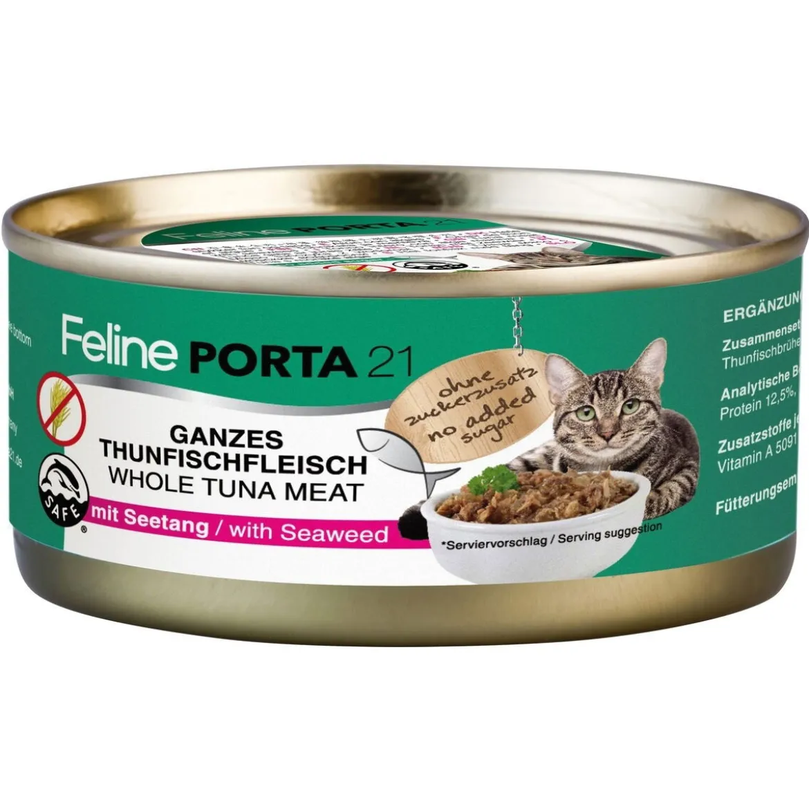 Feline Porta 21 Tonnikala & Merilevä, 90 g