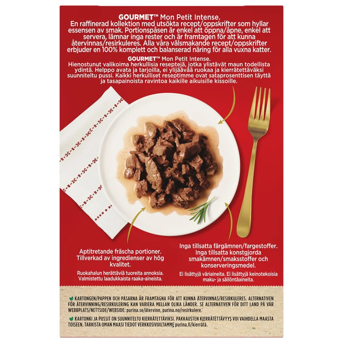 Gourmet Mon Petit Lajitelma 6x50g