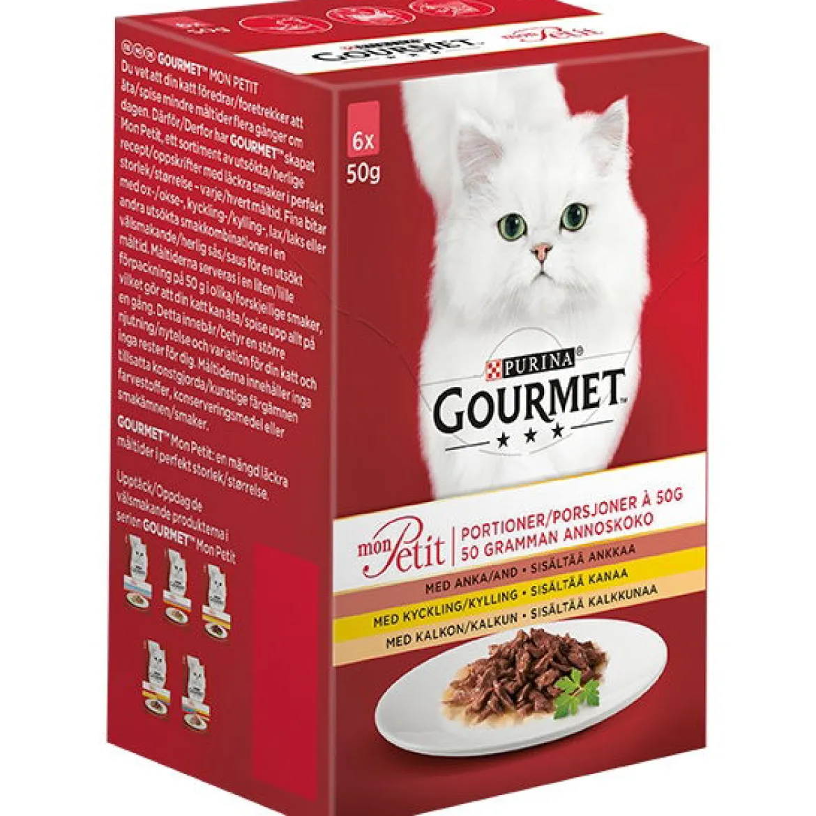 Gourmet Mon Petit Siipikarjalajitelma 6x50g