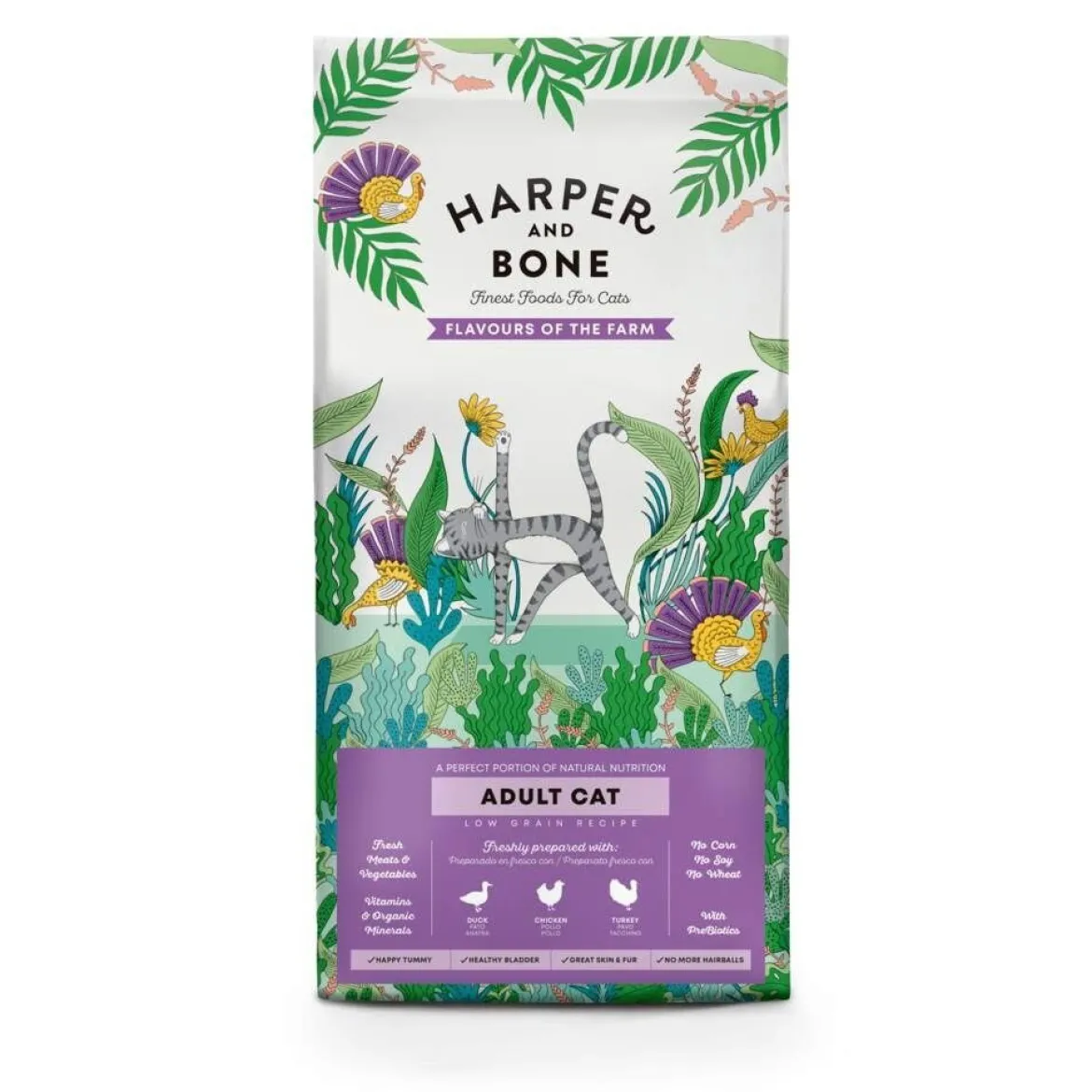 Harper & Bone Cat Adult Flavours Farm