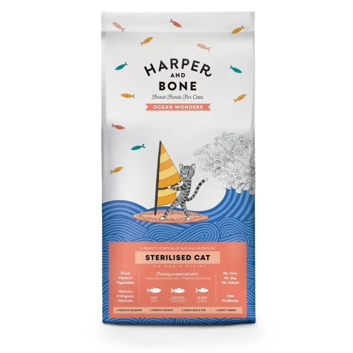 Harper & Bone Cat Sterilised Ocean Wonders