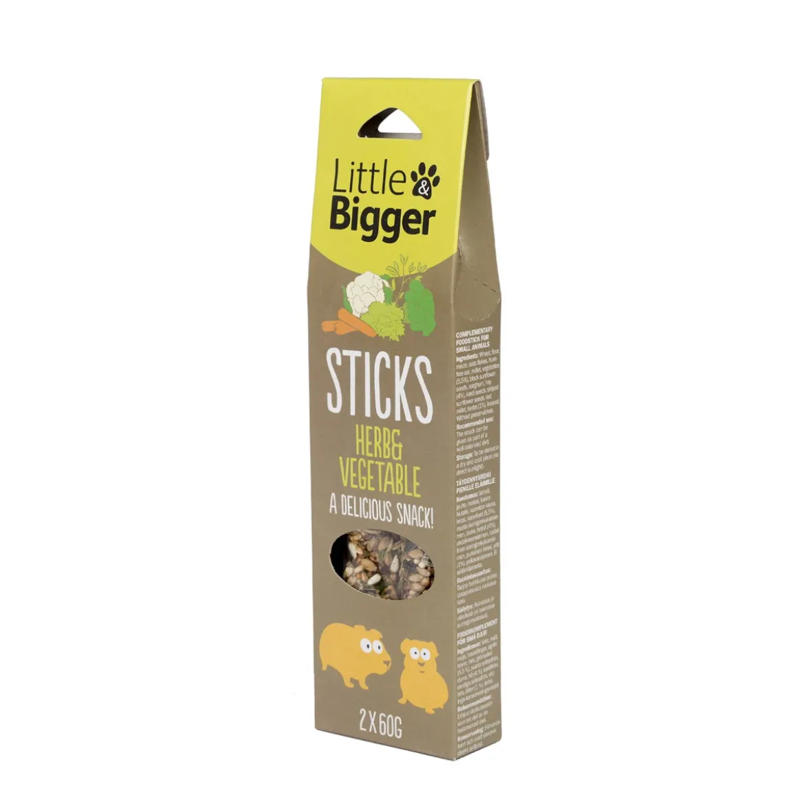 Herkkutikku L&B Herbs & Vegetables, 2 x 60 g