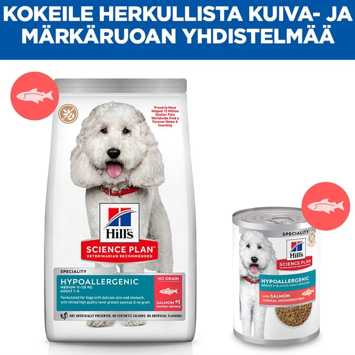 Hill's Science Plan Dog Hypoallergenic Salmon 363 g