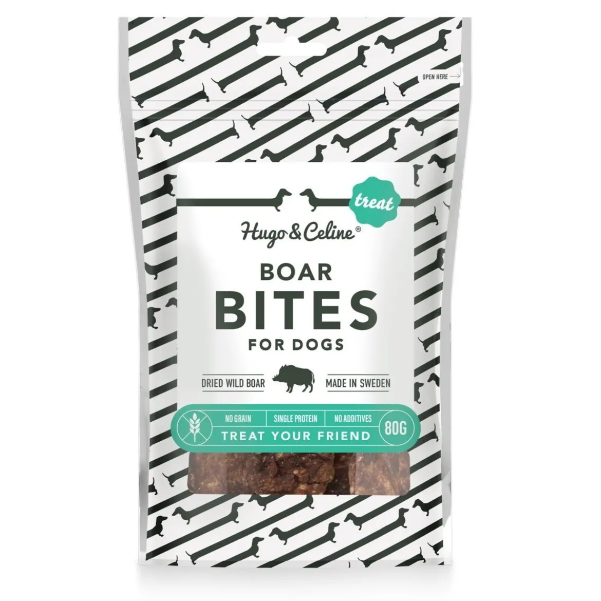 Hugo&Celine Boar Bites villisikaherkku 80g