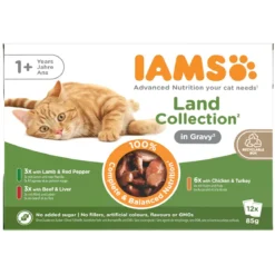 Iams Advanced Nutrition Adult Gravy Lihalajitelma 12 x 85 g