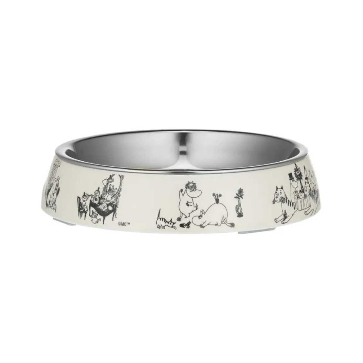 Kissankuppi Moomin for pets, Muumit 80v. juhlavuosi