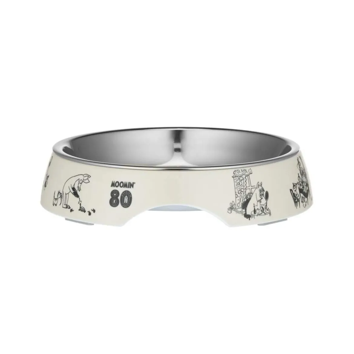 Kissankuppi Moomin for pets, Muumit 80v. juhlavuosi