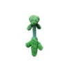 Koiran lelu Bark-a-Boo Marshmallow Jungle BraidNeck Kroko S