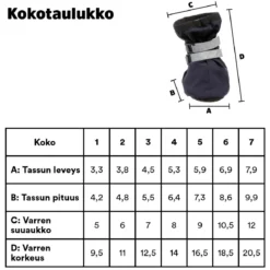 Koiran talvitossut Feel Active Snow, 2 kpl