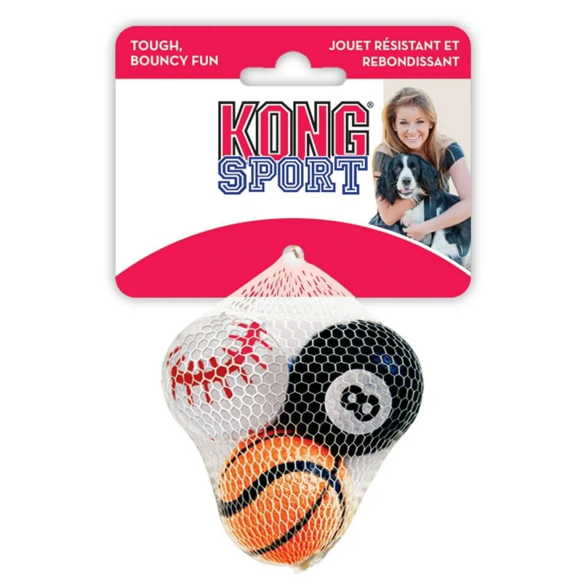 KONG Tennispallot sport 3 kpl