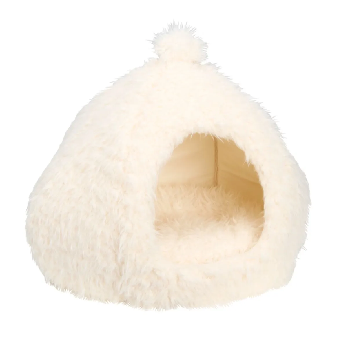 Little&Bigger Igloo kissan luolapeti, valkoinen