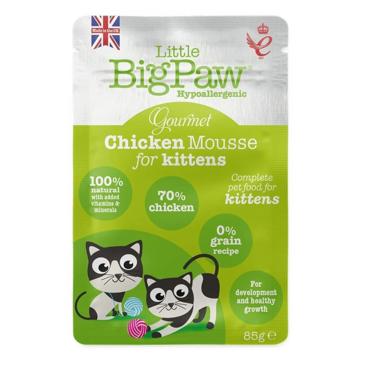 Little BigPaw Gourmet Chicken Mousse Kittens 85g