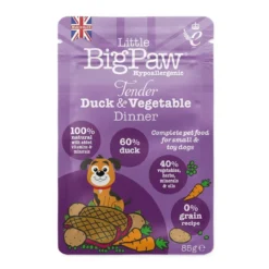 Little BigPaw Tender Duck & Vegetables Dinner