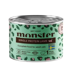 Monster Cat Adult Single Protein Lamb 200 g