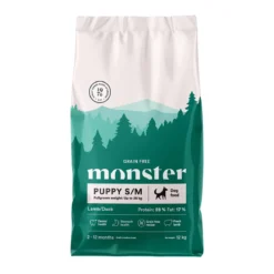 Monster Puppy S/M Grain Free Lammas & Ankka