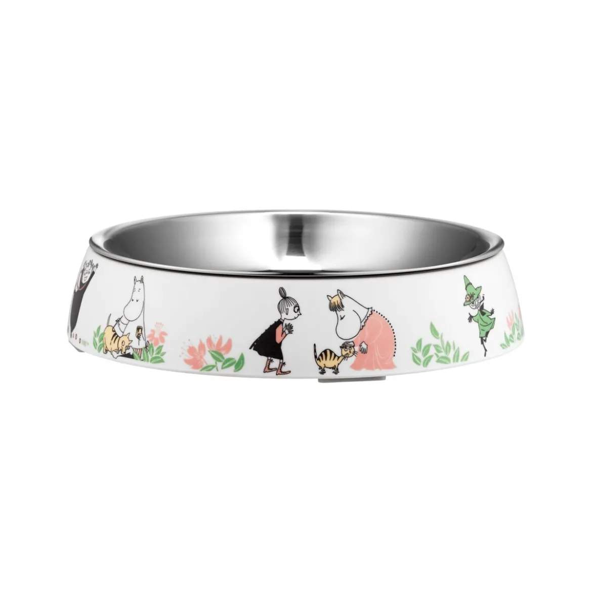 Moomin for Pets kissankuppi, valkoinen
