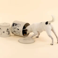 Moomin for Pets peltipurkki Muumit 80v. juhlavuosi