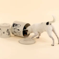 Moomin for Pets peltipurkki Muumit 80v. juhlavuosi