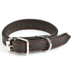 Nahkapanta Feel Leather vuorella, ruskea