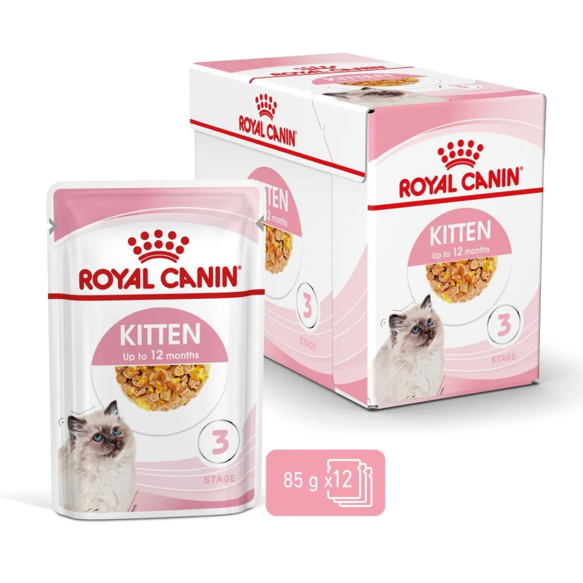 Royal Canin Kitten Jelly, 12x85g