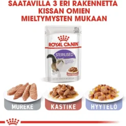 Royal Canin Sterilised Jelly 85g, 48-pack