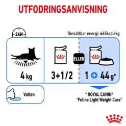 Royal Canin Ultra Light Gravy 85g, 48-pack