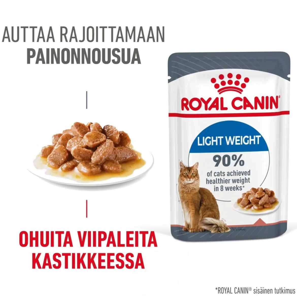 Royal Canin Ultra Light Gravy 85g, 48-pack