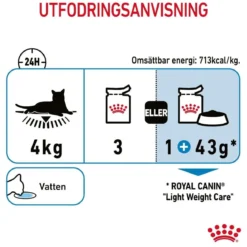 Royal Canin Ultra Light Jelly 85g, 48-pack