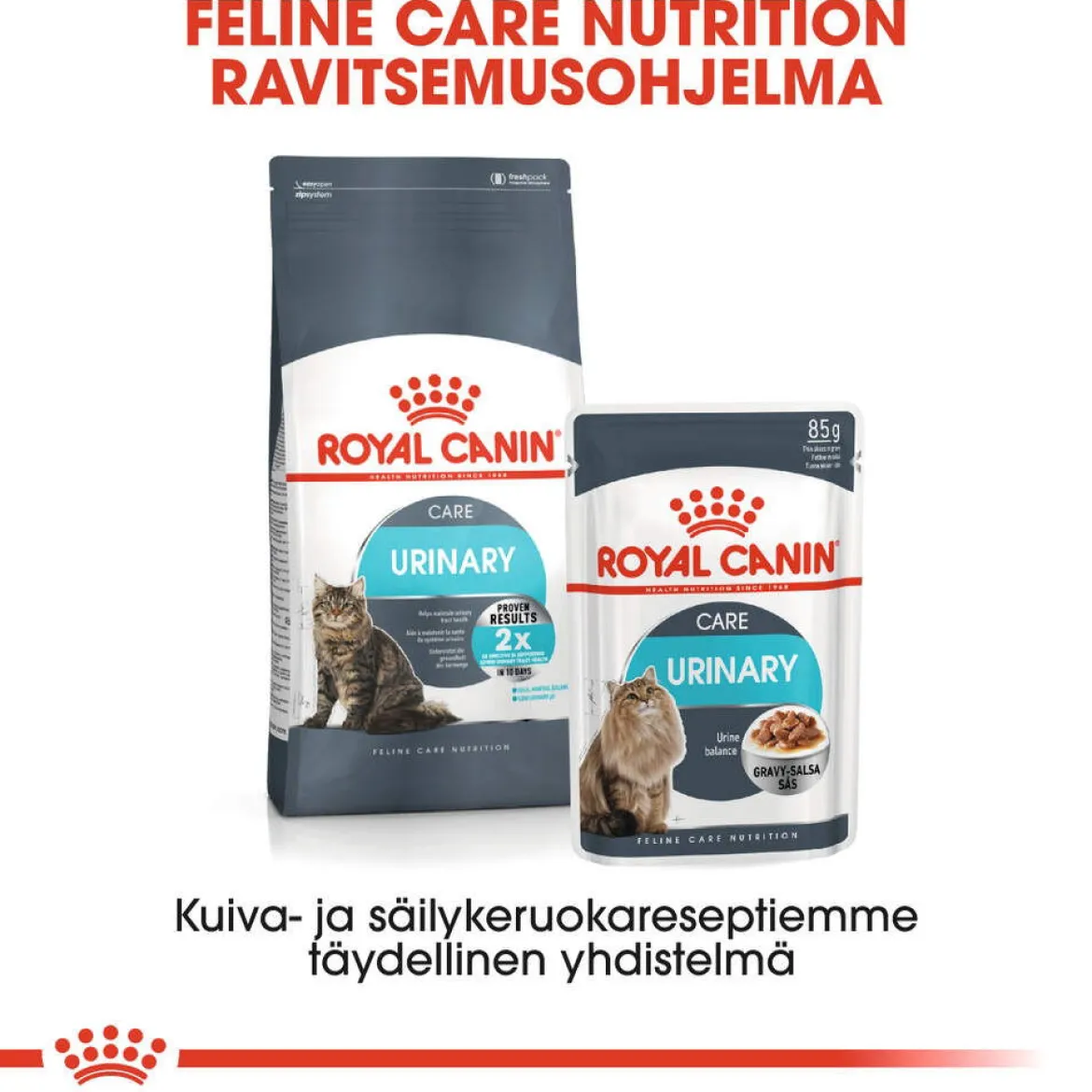 Royal Canin Urinary Care Gravy 85g, 48-pack