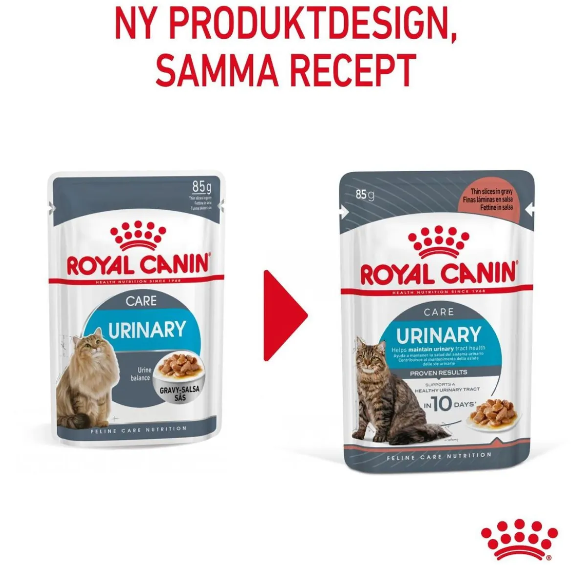 Royal Canin Urinary Care Gravy 85g, 48-pack