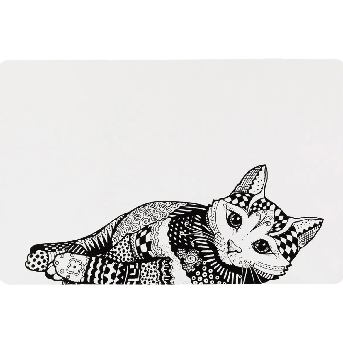 Ruokakupin alunen Trixie Zentangle