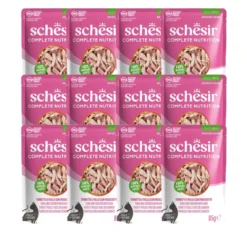 Schesir C&B Tuna chicken ham in Jelly Pouch 85 g
