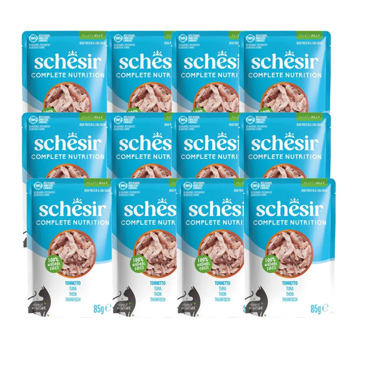 Schesir C&B Tuna in Jelly Pouch 85 g
