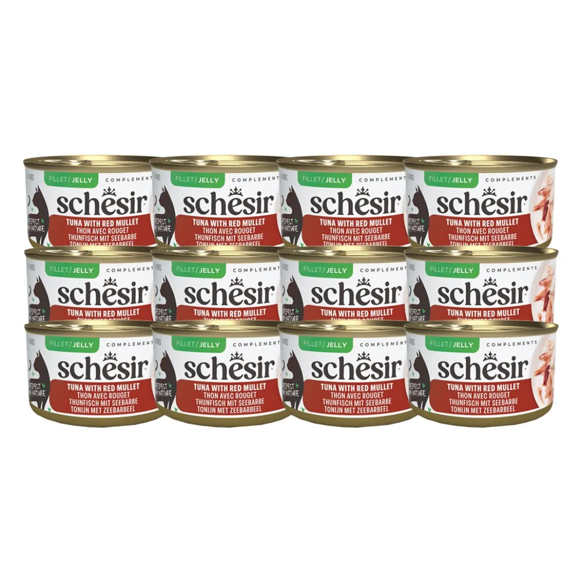 Schesir Complements Tuna with red mullet in Jelly 70 g