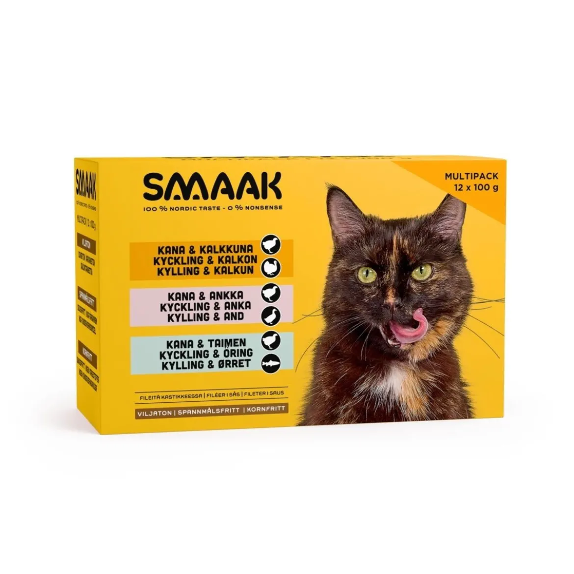 SMAAK Cat Adult Multipack 48x100 g