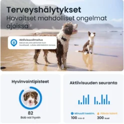 Tractive GPS koiralle DOG 6, musta