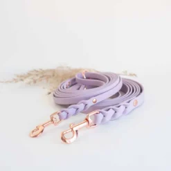 Tyylivoitto Braid hihna laventeli/ruusukulta 200cm