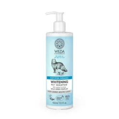Valkoisen koiran shampoo Wilda Siberica Whitening 400ml